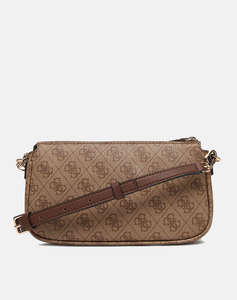 GUESS NOELLE II DBL POUCH CROSSBODY ДАМСКА ЧАНТА