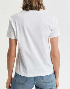 GANT БЛУЗА KMREG TONAL SHIELD SS T-SHIRT