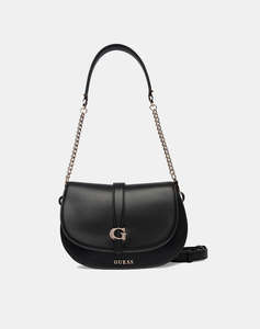 GUESS CARRIE FLAP SHOULDER BAG ДАМСКА ЧАНТА