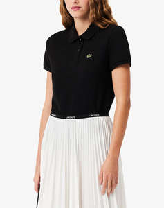 LACOSTE БЛУЗА KMSHORT SLEEVED RIBBED COLLAR SHIRT