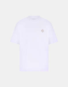 GUESS SS CN DIAMANTE LOGO TEE MENS BLOUSE