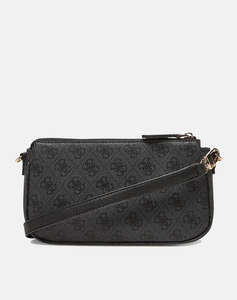 GUESS NOELLE II DBL POUCH CROSSBODY ДАМСКА ЧАНТА