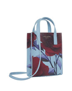 TED BAKER EVERRLY Mini Rose Print Icon Bag