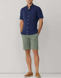 HACKETT ESSENTIALS GMD LINEN SS MENS SHIRT