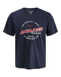 JACK&JONES JJELOGO TEE SS O-NECK 2 COL SS26 SN