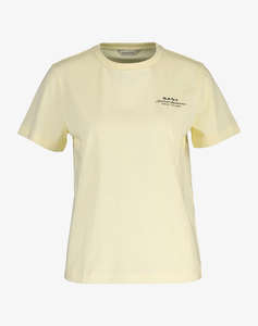 GANT БЛУЗА KMREG GRAPHIC PRINT SS T-SHIRT