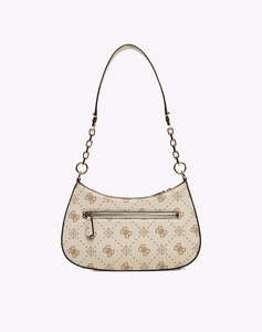 GUESS CARRIE LOGO TOP ZIP SHLDR BAG ДАМСКА ЧАНТА