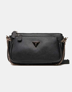 GUESS NOELLE II DBL POUCH CROSSBODY ДАМСКА ЧАНТА