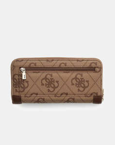 GUESS KARNILLA LOGO SLG LRG ZIP ARND ДАМСКИ ПОРТФЕЙЛ