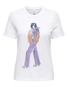 ONLY ONLCELINE REG S/S TOP JRS