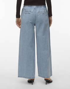 VERO MODA VMVALERIA MR WIDE PULL UP JEANS