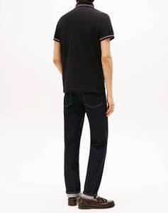 TOMMY HILFIGER TIPPED SLIM FIT POLO