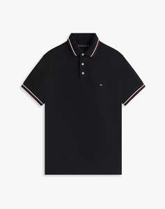 TOMMY HILFIGER TIPPED SLIM FIT POLO