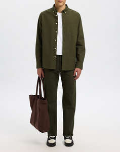 SELECTED SLHREGRICK-OX SHIRT LS NOOS