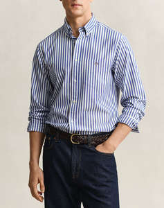 GANT РИЗА ΜΜ REG CLASSIC POPLIN STRIPE SHIRT