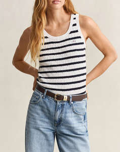 GANT БЛУЗА XM STRETCH COTTON CABLE STRIPE TANK