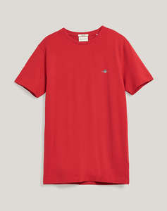 GANT БЛУЗА KMSLIM PIQUE SS T-SHIRT