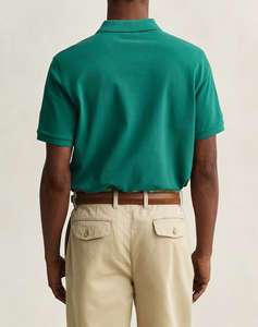 GANT БЛУЗА KMREG SHIELD SS PIQUE POLO