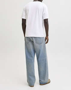 JACK&JONES JJDEVIN DAYTONA PRINT TEE SS CREW LN