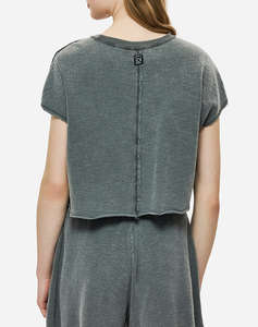 DIRTY LAUNDRY RELAXED RAW CUT T-SHIRT