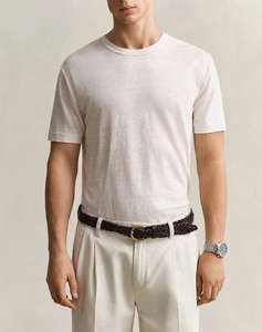 GANT БЛУЗА KMLINEN SS T-SHIRT