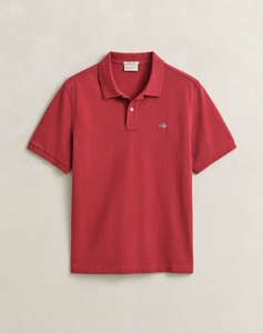 GANT БЛУЗА KMREG SHIELD SS PIQUE POLO