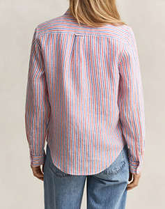 GANT РИЗА ΜΜ REG STRIPED LINEN LS SHIRT