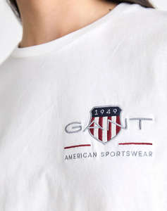 GANT БЛУЗА KMREG ARCHIVE SHIELD SS T-SHIRT