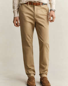 GANT TROUSERS SLIM CLASSIC CHINOS