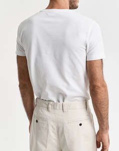 GANT БЛУЗА KMSLIM PIQUE SS T-SHIRT