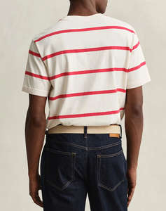 GANT БЛУЗА KMSTRIPED SS TSHIRT