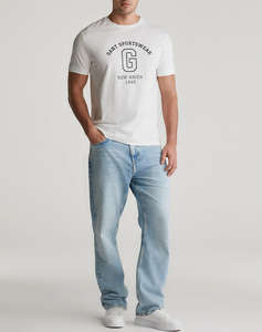 GANT БЛУЗА KMGRAPHIC SS T-SHIRT