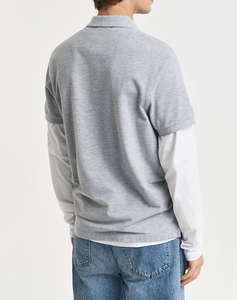 GANT БЛУЗА KMREG SHIELD SS PIQUE POLO