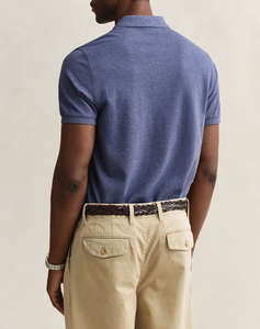 GANT БЛУЗА KMREG SHIELD SS PIQUE POLO