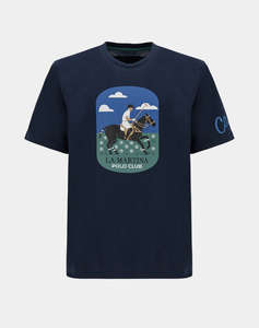 LA MARTINA BLOUSE T-SHIRT ΚΜ MAN T-SHIRT S/S COTTON JERSEY