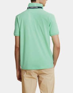 LA MARTINA BLOUSE POLO ΚΜ MAN S/S POLO PIQUET STRETCH