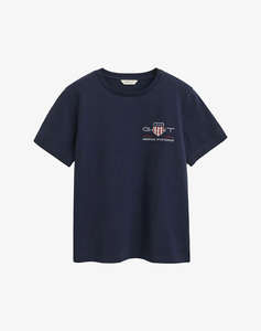 GANT БЛУЗА KMREG ARCHIVE SHIELD SS T-SHIRT