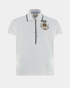 LA MARTINA BLOUSE POLO ΚΜ WOMAN POLO S/S PIQUET STRETCH