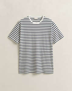 GANT БЛУЗА KMPIMA STRIPE SS TSHIRT