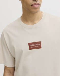 JACK&JONES JJFRANK TEE SS CREW NECK