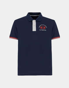 LA MARTINA BLOUSE POLO ΚΜ MA S/S POLO PIQUET STRETCH