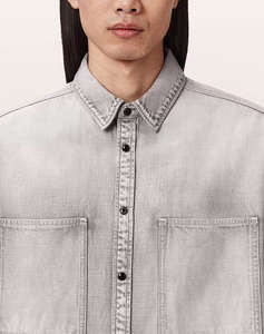 ALL SAINTS AL CANVAS SHIRT