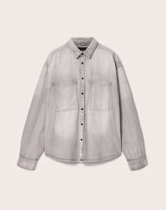 ALL SAINTS AL CANVAS SHIRT