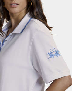 LA MARTINA DRESS WOMAN DRESS COTTON PIQUET 30/1