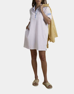 LA MARTINA DRESS WOMAN DRESS COTTON PIQUET 30/1