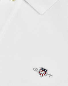 GANT БЛУЗА KMREG SHIELD SS PIQUE POLO