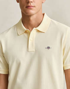 GANT БЛУЗА KMREG SHIELD SS PIQUE POLO