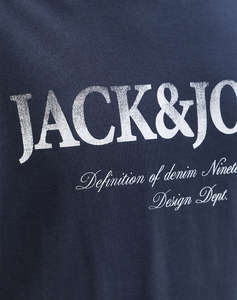 JACK&JONES JJDEVIN DAYTONA PRINT TEE SS CREW LN