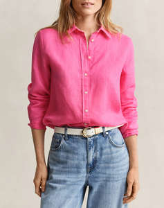 GANT РИЗА ΜΜ REG LINEN LS SHIRT