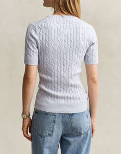 GANT ПУЛОВЕР KMSTRETCH COTTON CABLE SS C-NECK